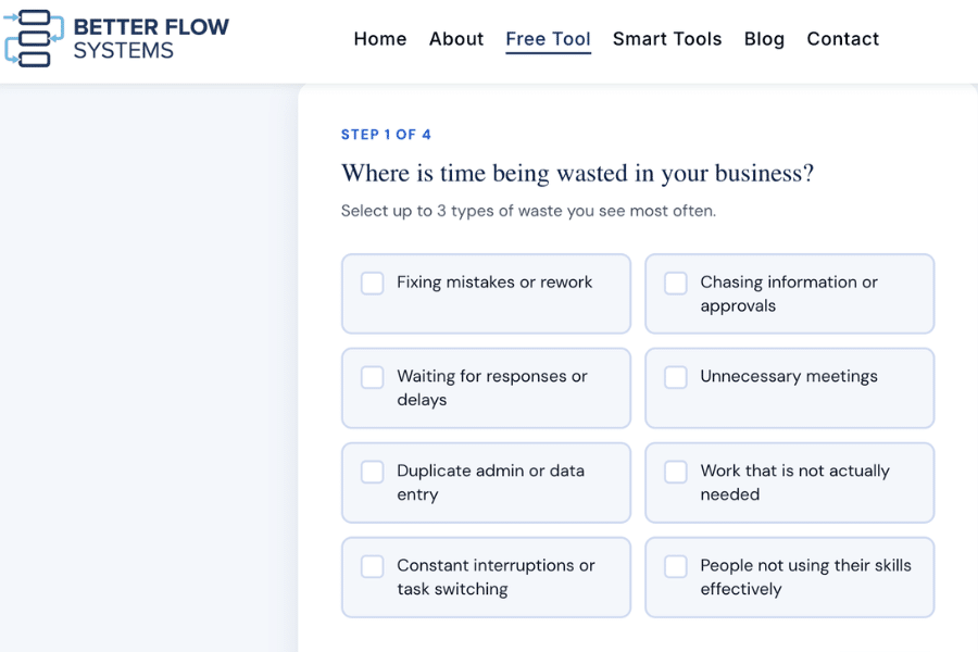 Lean Waste Calculator