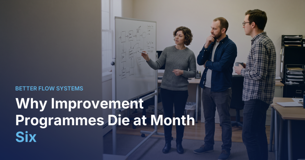 Why Improvement Programmes Die at Month Six